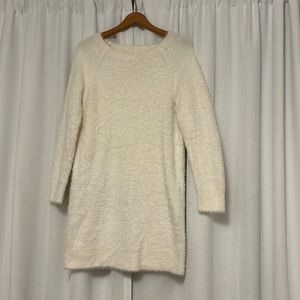 White Sweater Dress
